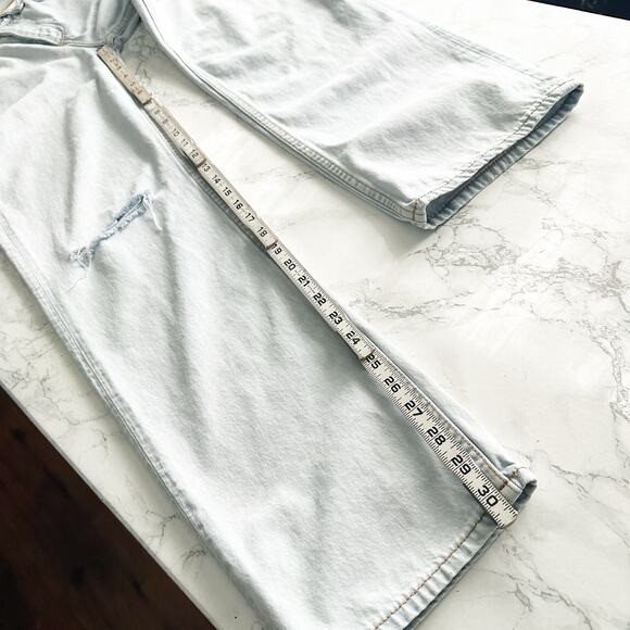 Rag & Bone Alex Primrose High Rise Straight Leg Jeans women’s Size 26 pale blue - Picture 12 of 15